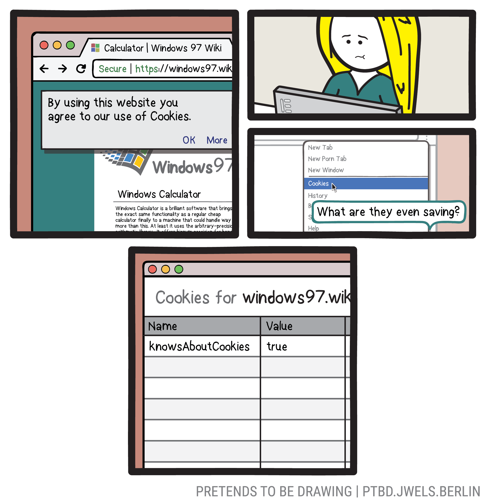 Sorry, older comics do not have alt-text.